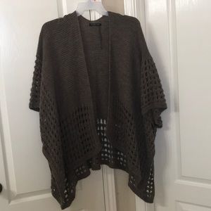 Women’s crocheted cape/cardigan.